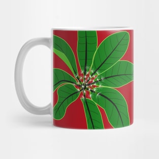 white flower Mug